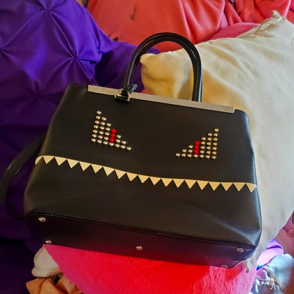 Fendi Medium Monster Eyes Studded Bag